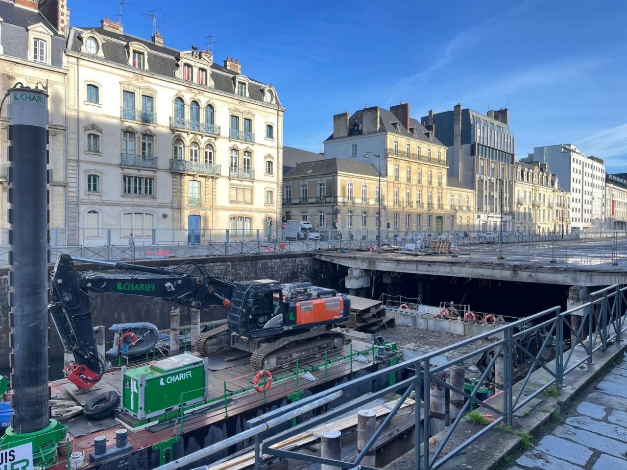 Chantier Vilaine Rennes