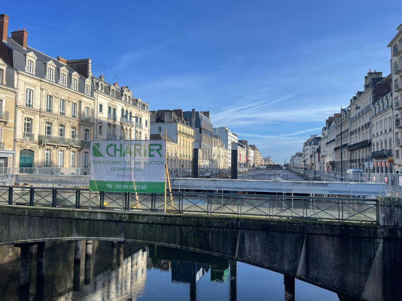 Chantier Vilaine Rennes