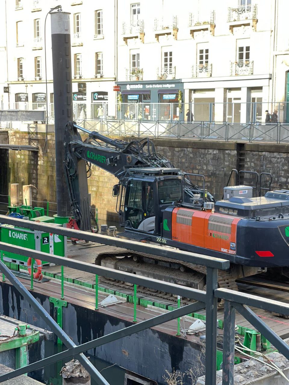 Chantier Vilaine Rennes