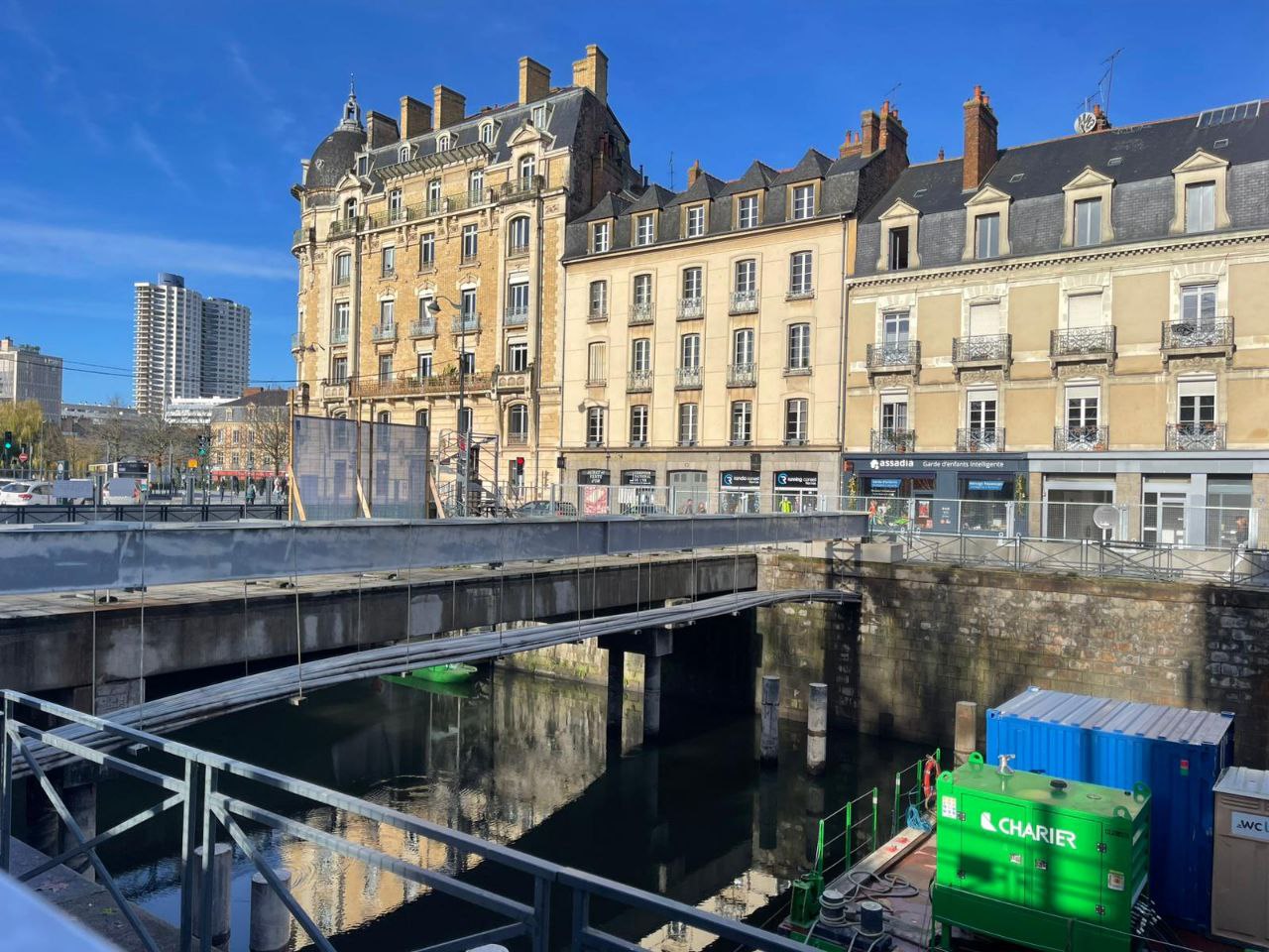 Chantier Vilaine Rennes