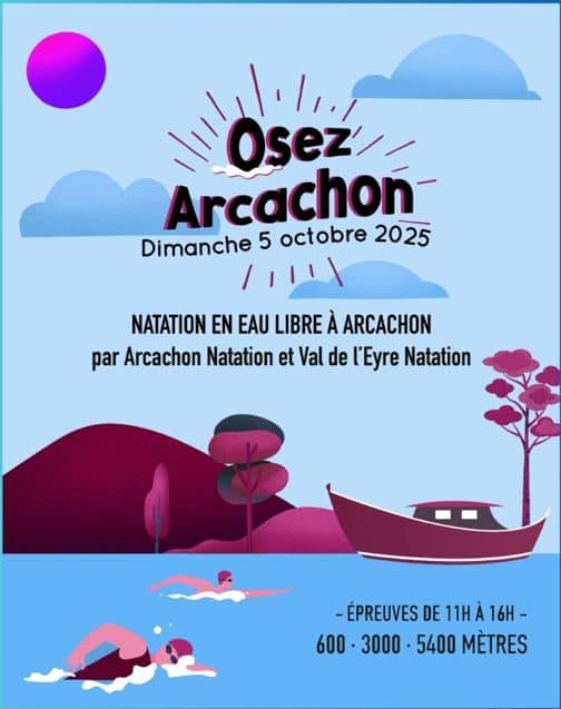 Osez Arcachon Natation en eau libre