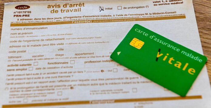 arret travail assurance maladie