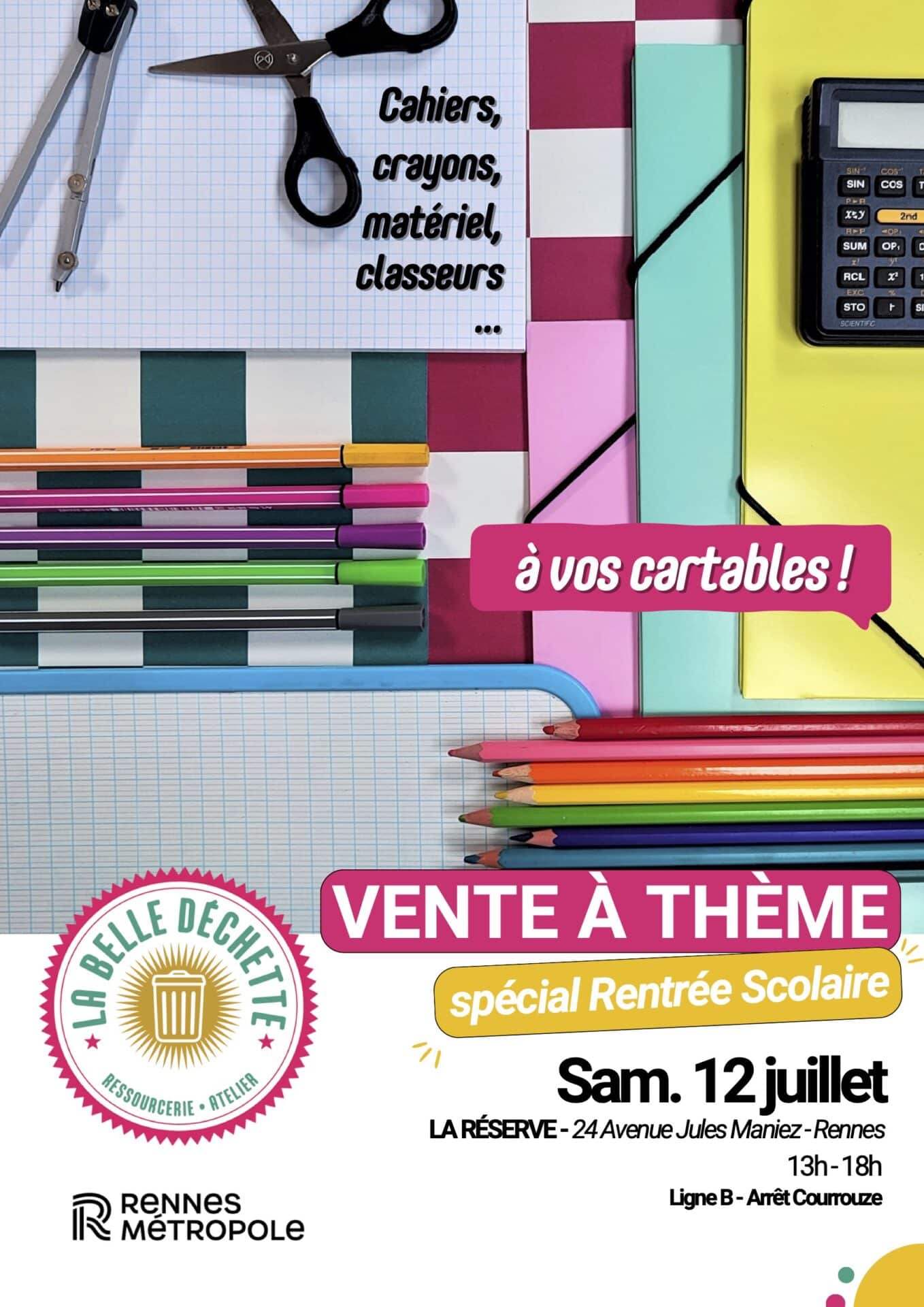 belle dechette vente scolaire