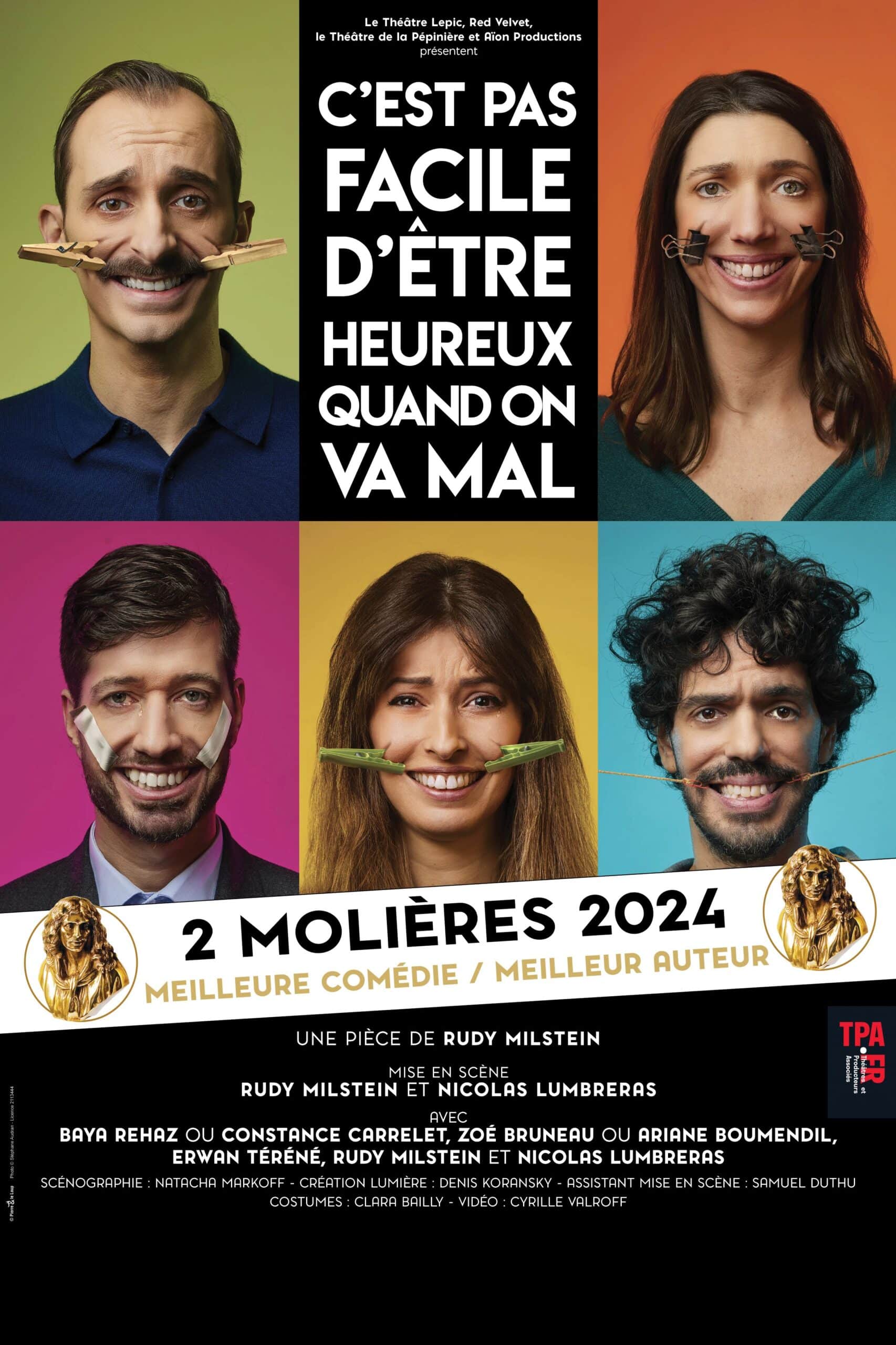 C’EST PAS FACILE D’ETRE HEUREUX QUAND ON VA MAL