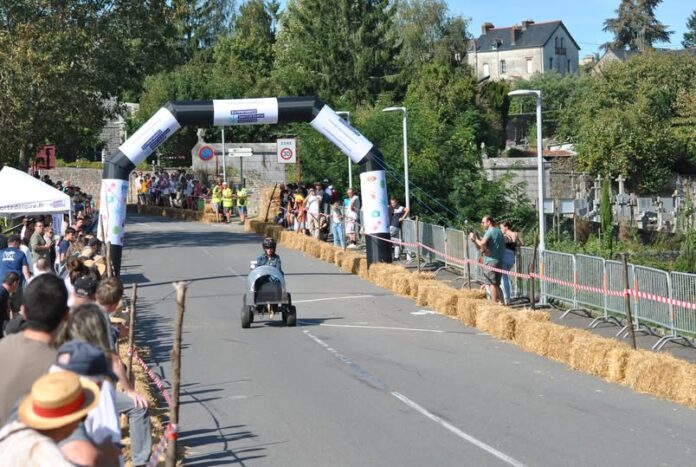 Course caisse de savon