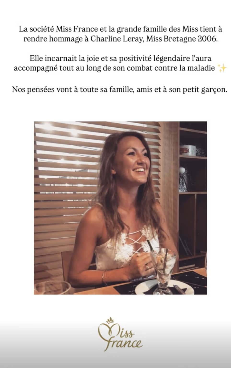 Charline Leray Miss Bretagne