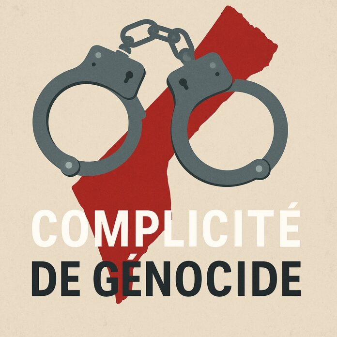 complicite genocide gaza