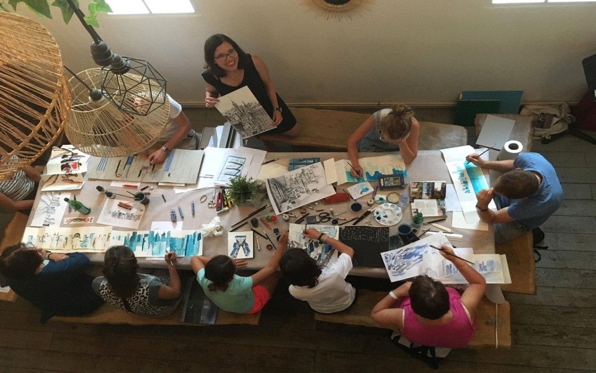 Création de carnets de personnalisés Bibliothèque Vaugirard  Paris