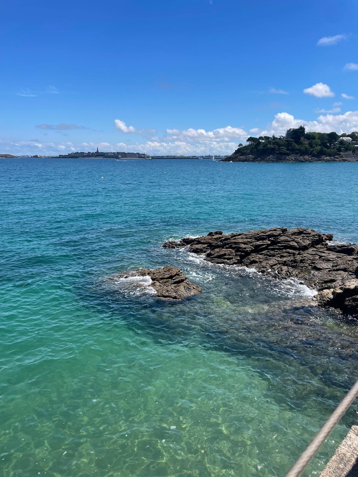 Vue de la promenade des Douaniers 