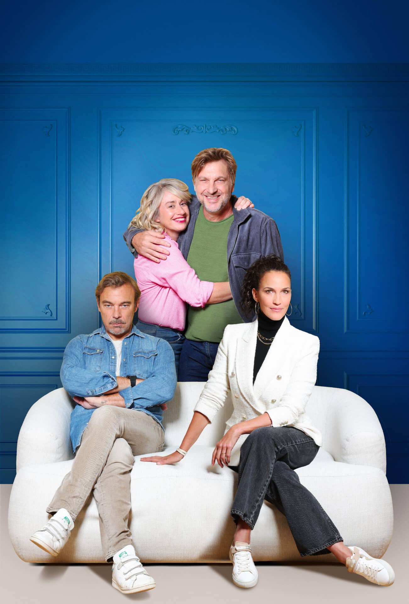 LE KANGOUROU À BRETELLES Linda Hardy, Didier Gustin, Juliette Poissonnier, Patrick Puydebat Théâtre Cravey La Teste-de-Buch
