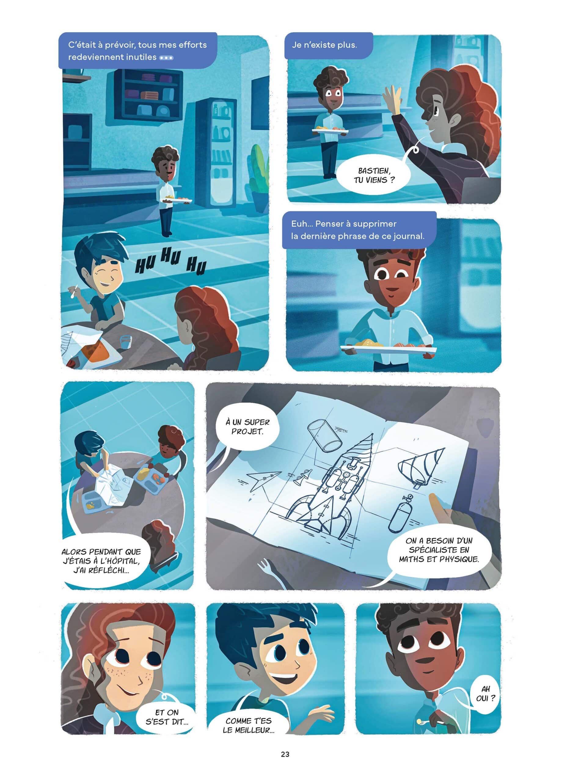 Nina Phillips, Etienne Péran, Nicolas Bary