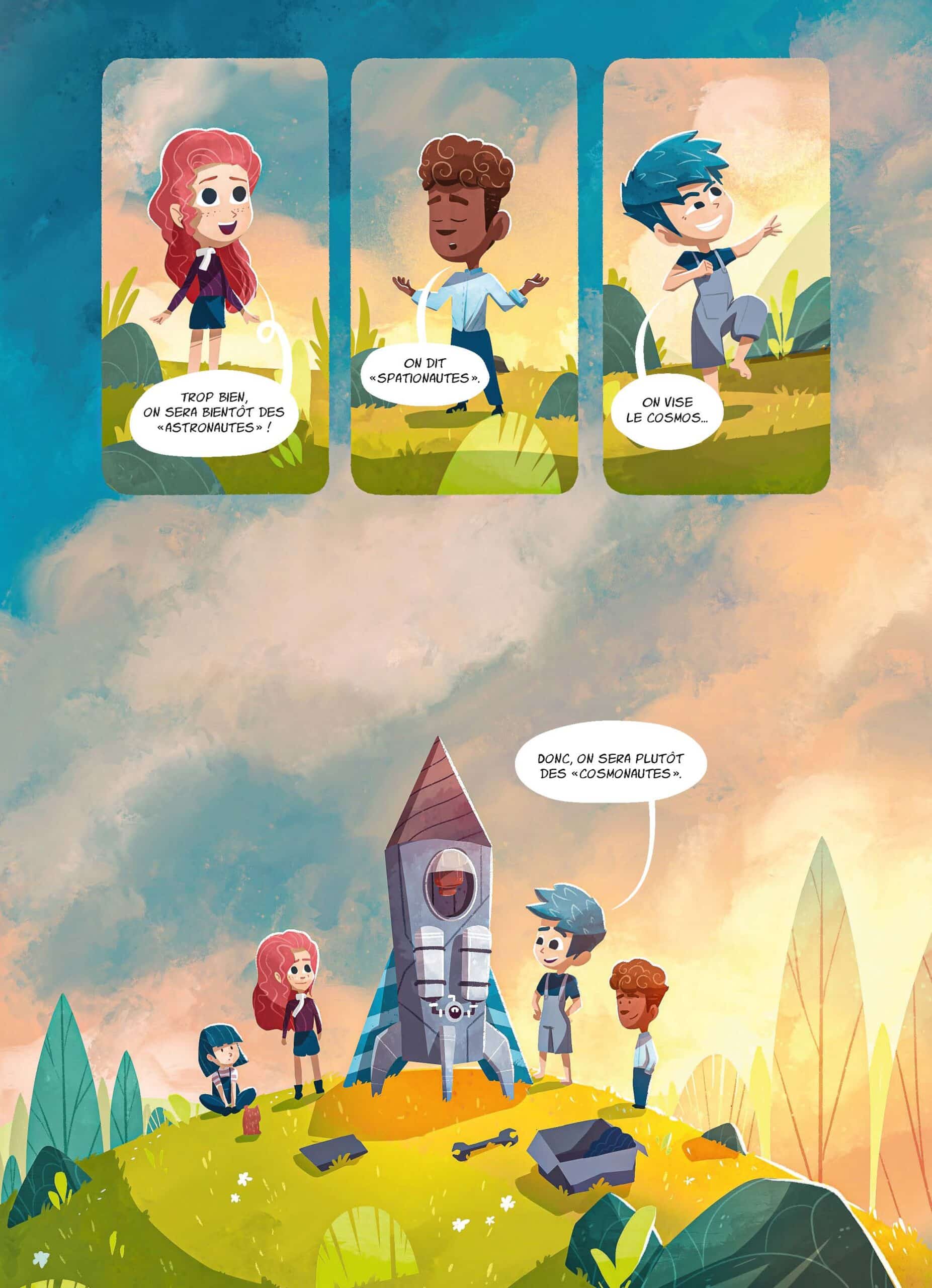 Nina Phillips, Etienne Péran, Nicolas Bary