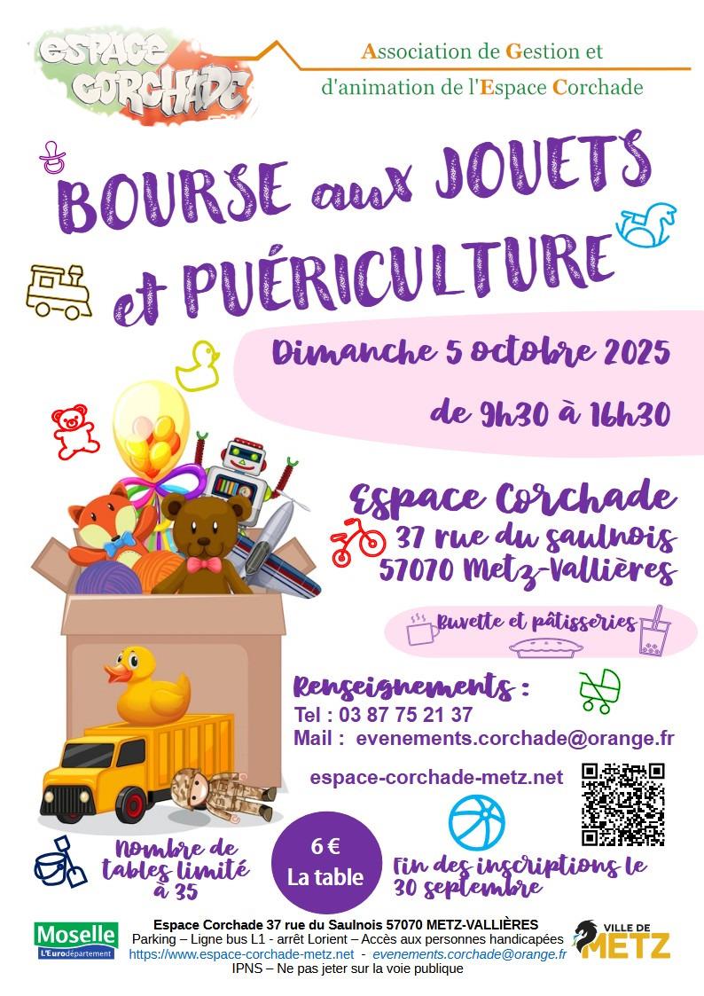 3ème bourse aux Jouets et Puériculture