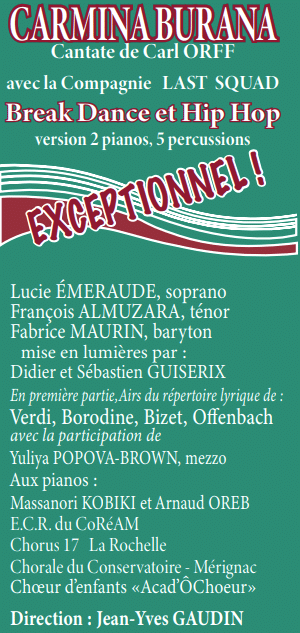 Les Coréades 2025 Carmina Burana