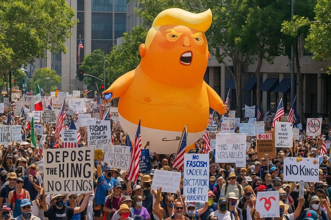 no kings day trump