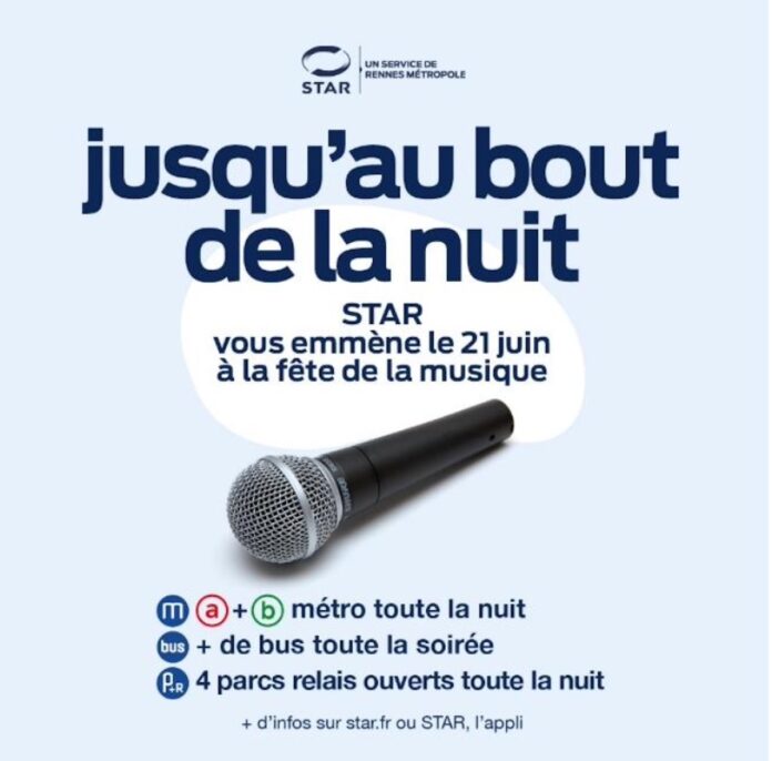 star bus metro rennes fete musique