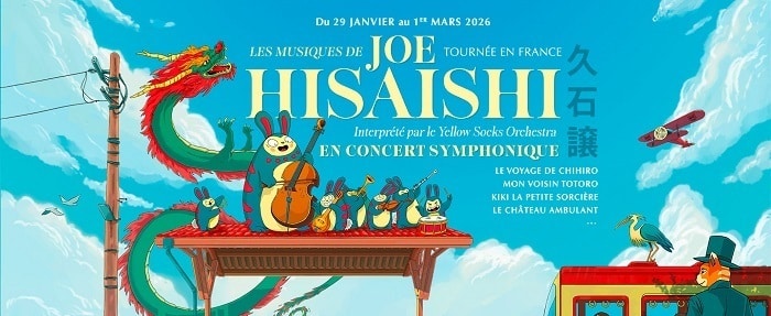Les musiques de Joe Hisaishi en concert symphonique Zénith Nantes Métropole