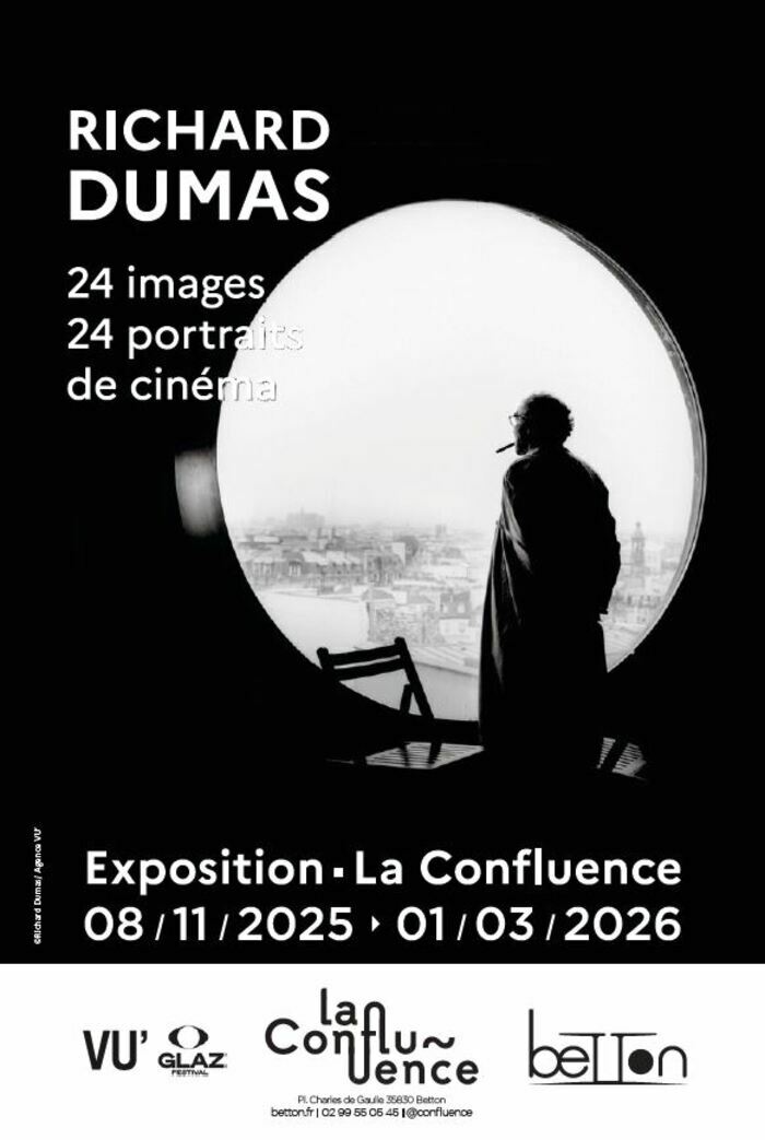 24 images 24 portraits de cinéma - Richard Dumas La Confluence - Betton Betton