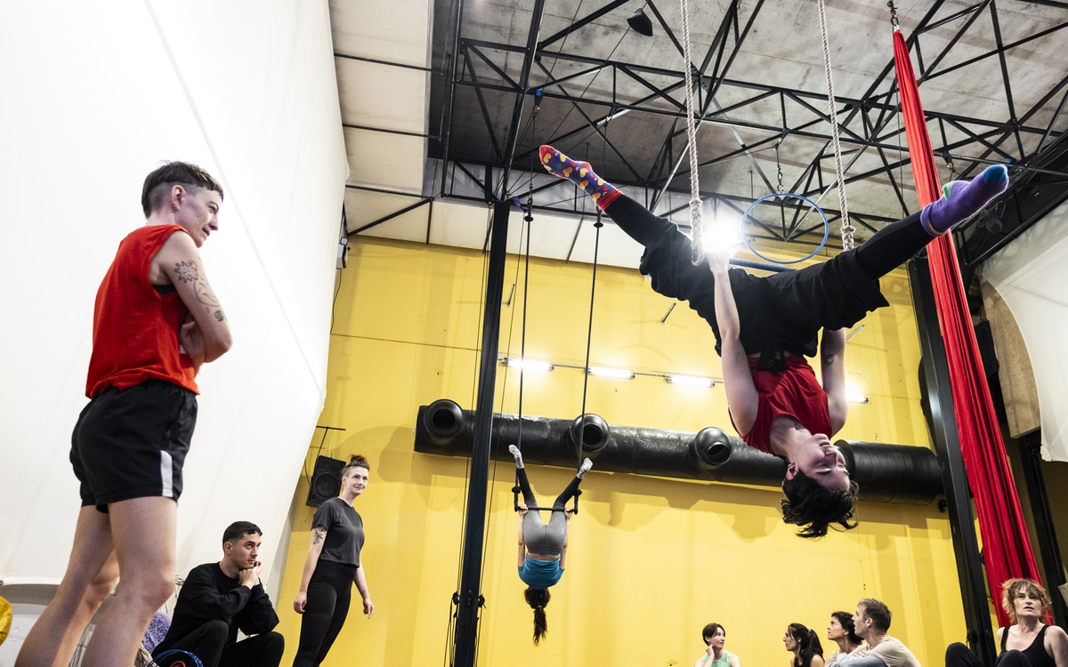 Ateliers cirque aérien adultes RueWATT Paris