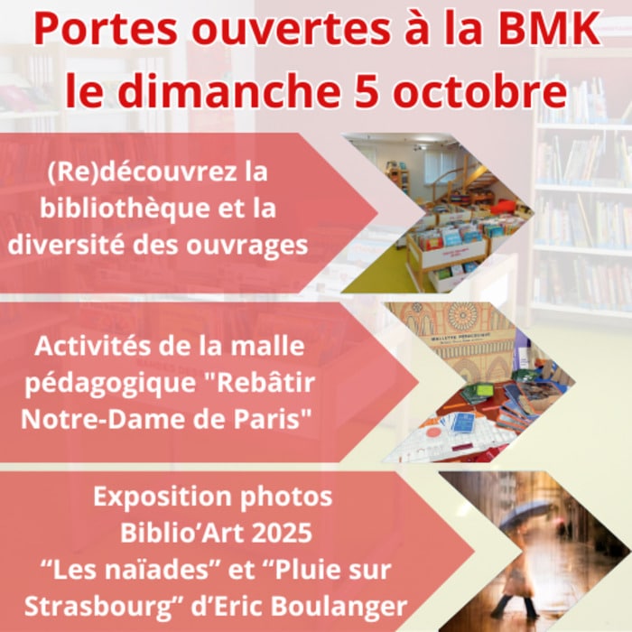 Portes ouvertes et Malle Notre-Dame de Paris Bibliothèque De Kilstett Kilstett