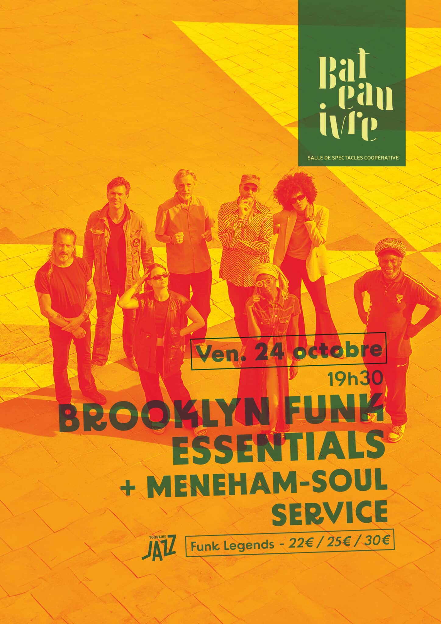 BROOKLYN FUNK ESSENTIALS + MENEHAM-SOUL SERVICE