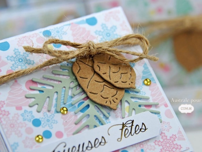 Carte de vœux pop-up Bibliothèque Maurepas Rennes