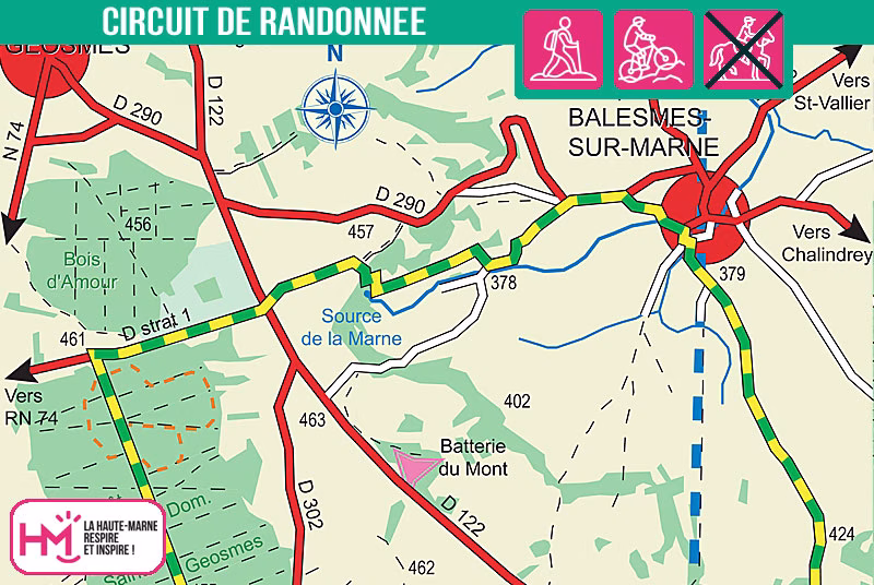 LA SOURCE DE LA MARNE Saints-Geosmes Grand Est