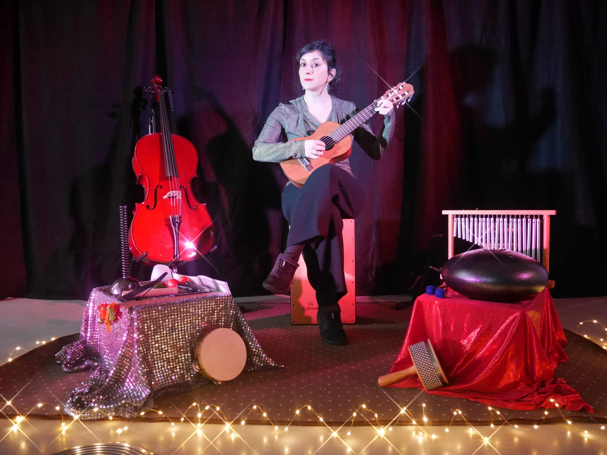 Concert familial Voyage en traineau