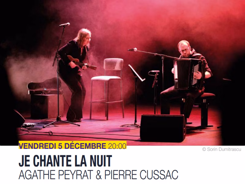 Concert Je chante la nuit