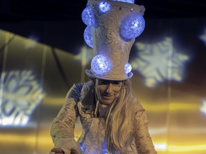 Déambulation blanche