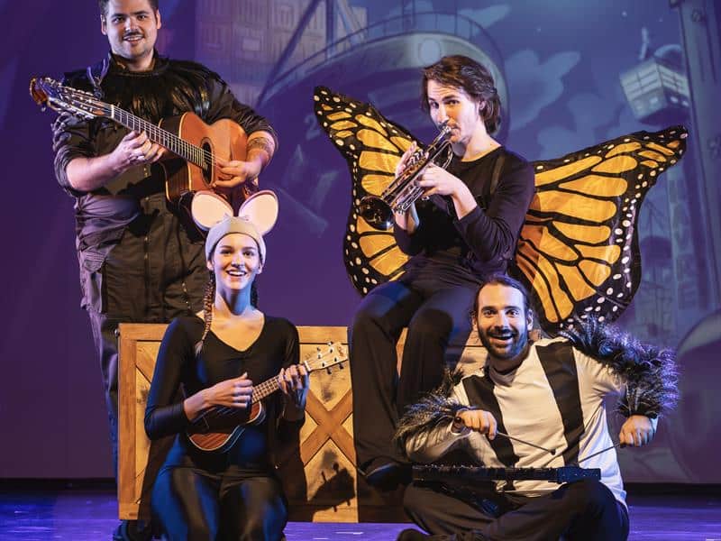 Spectacles Flash le petit papillon dont les minutes sont contées