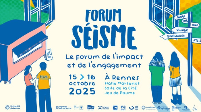 Forum Séisme 2025 Place des Lices Rennes