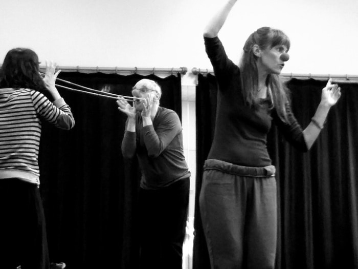 Laboratoire « Vers le clown » Christelle Kerdavid / Équilibre Théâtre du Cercle Rennes