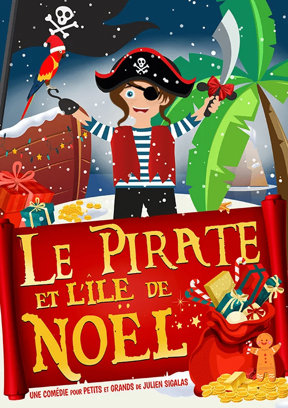 Le pirate et l'île de Noël