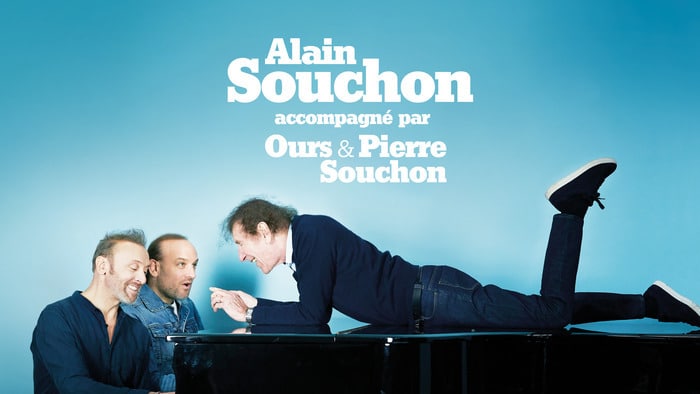 Alain Souchon accompagné par Ours et Pierre Souchon Les Fuseaux