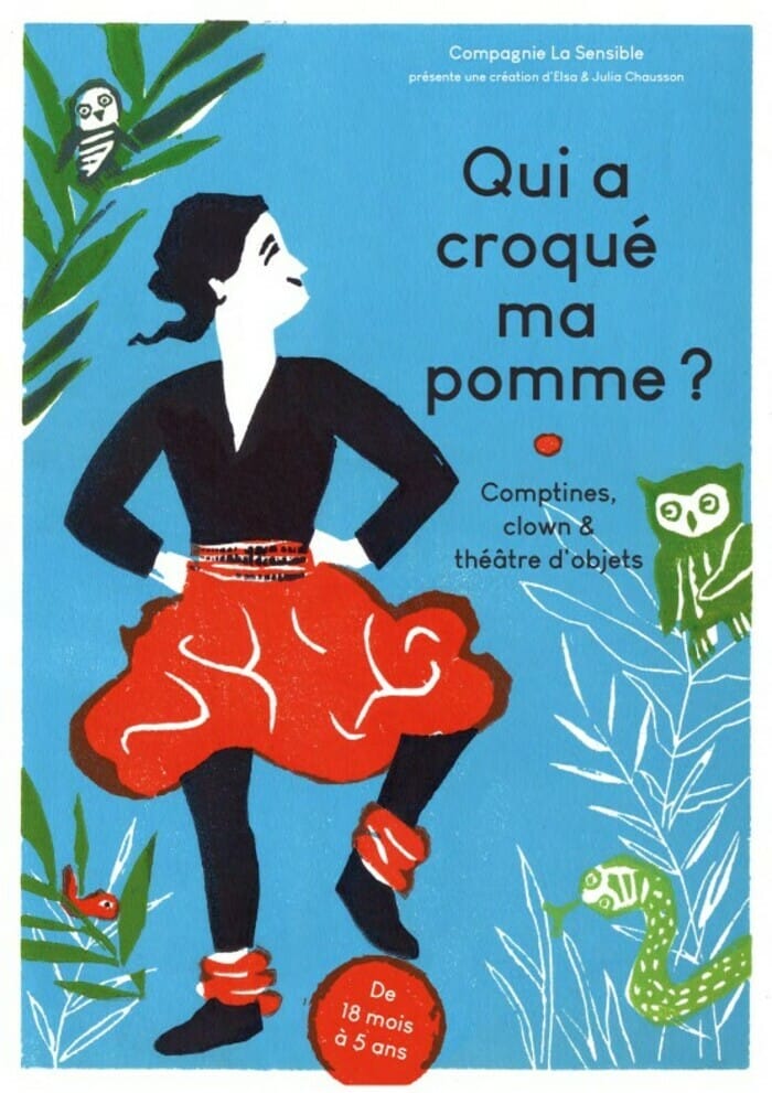 Qui a croqué ma pomme ? Médiathèque la Parenthèse Nogent-le-Roi