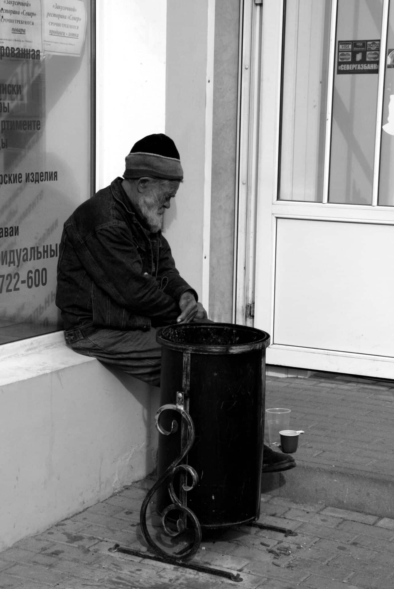 mendiant alocolique solovky photo nicolas roberti