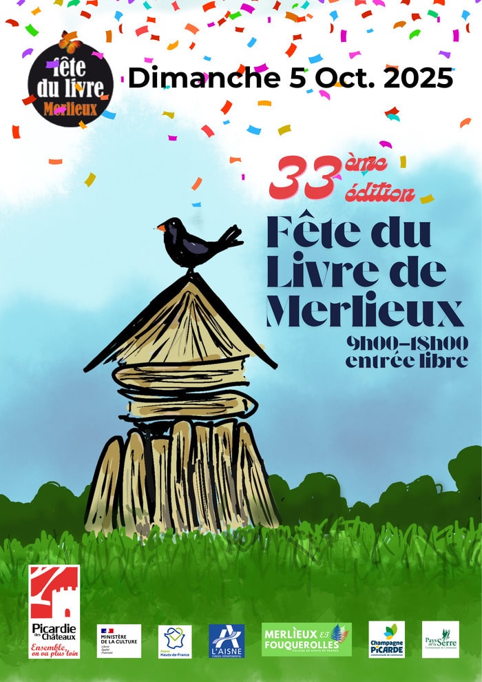 Fête du livre de MERLIEUX Merlieux et Fouquerolles Merlieux-et-Fouquerolles