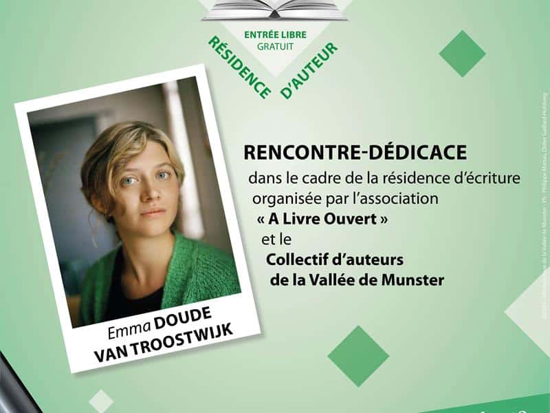 Rencontre littéraire Emma Doude van Troostwijk