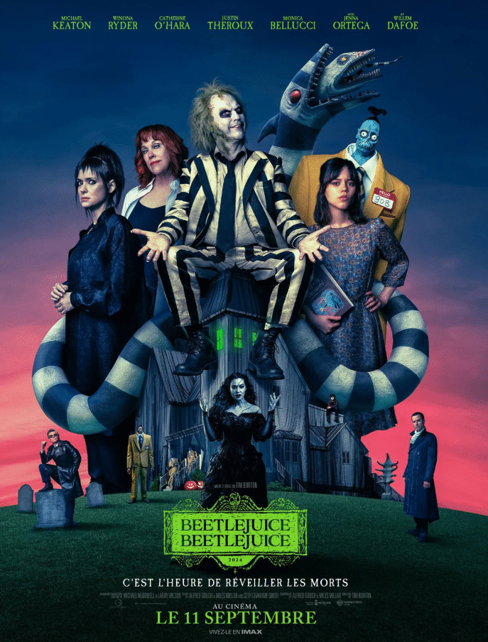 Projection Halloween gratuite "Beetlejuice Beetlejuice"