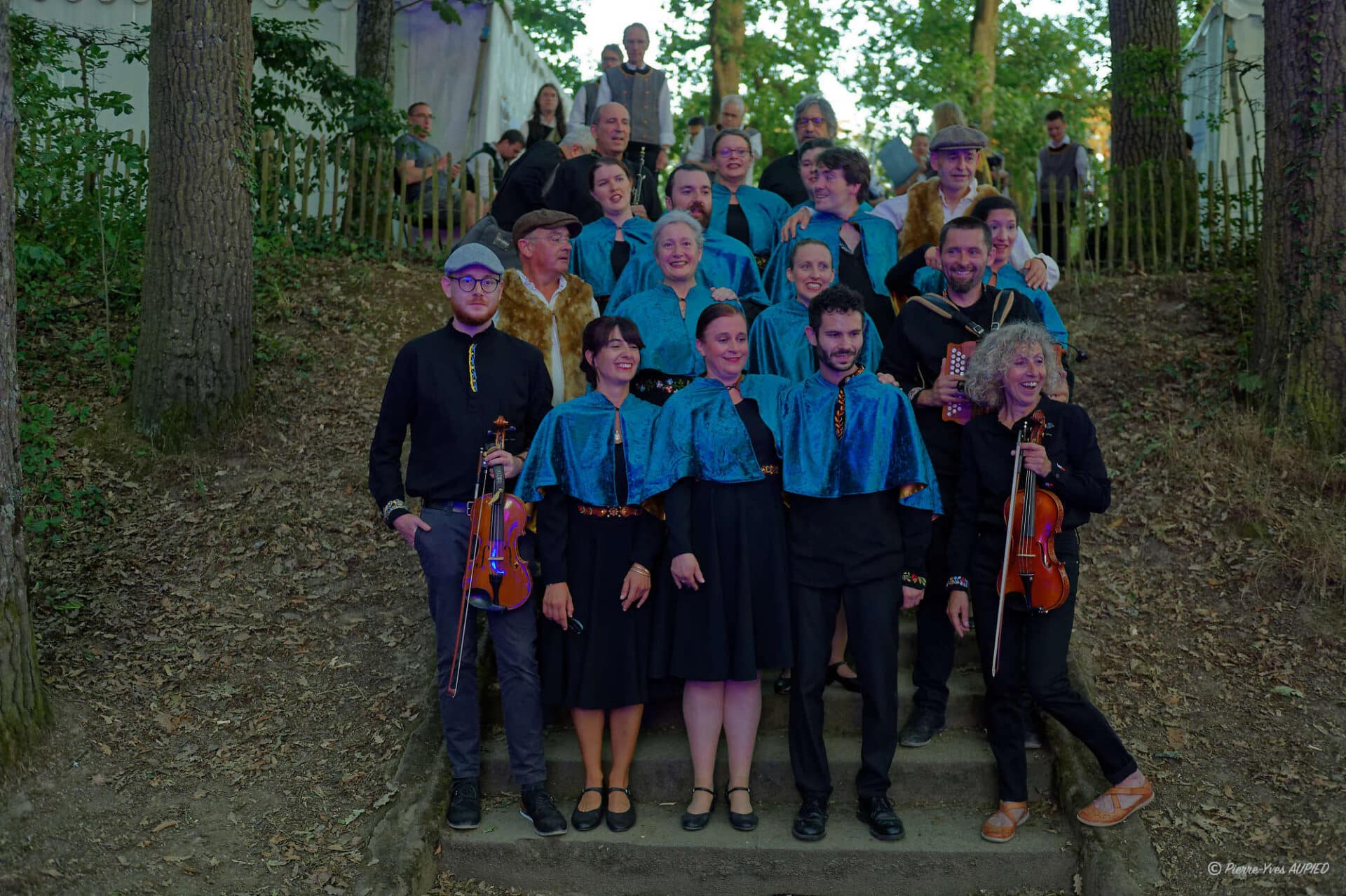 La compagnie Astour lors de la seconde soirée des. Mercredis du Thabor le 9 Juillet 2025 à Rennes