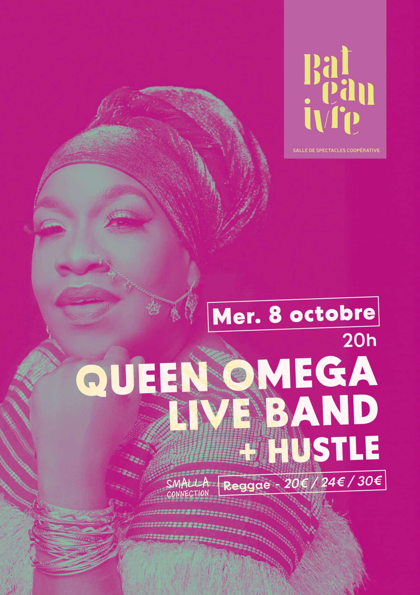 QUEEN OMEGA LIVE BAND + HUSTLE