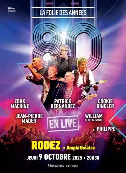 Spectacle La Folie des Années 80