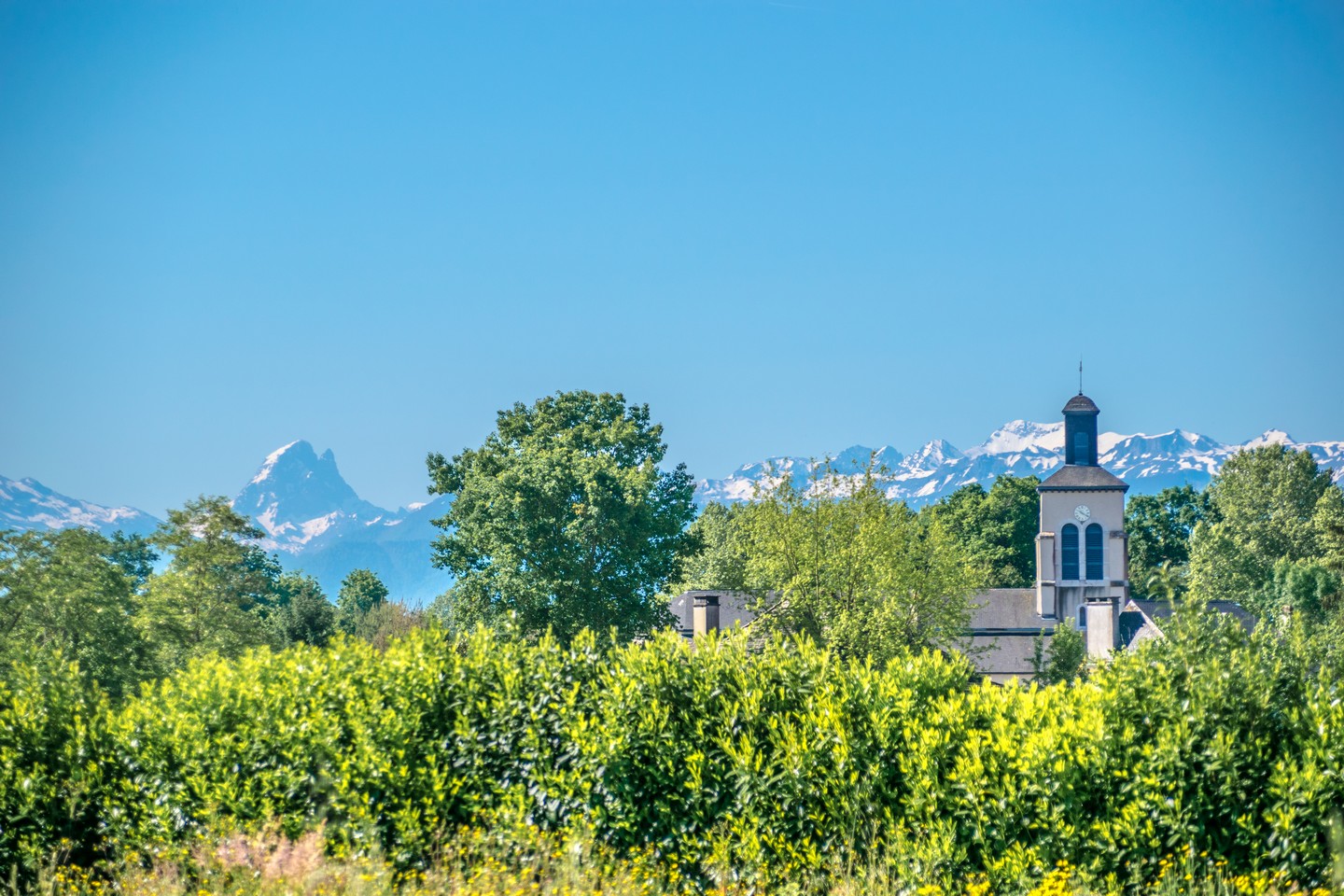 Uzein Boucle des sept clochers Uzein Nouvelle-Aquitaine