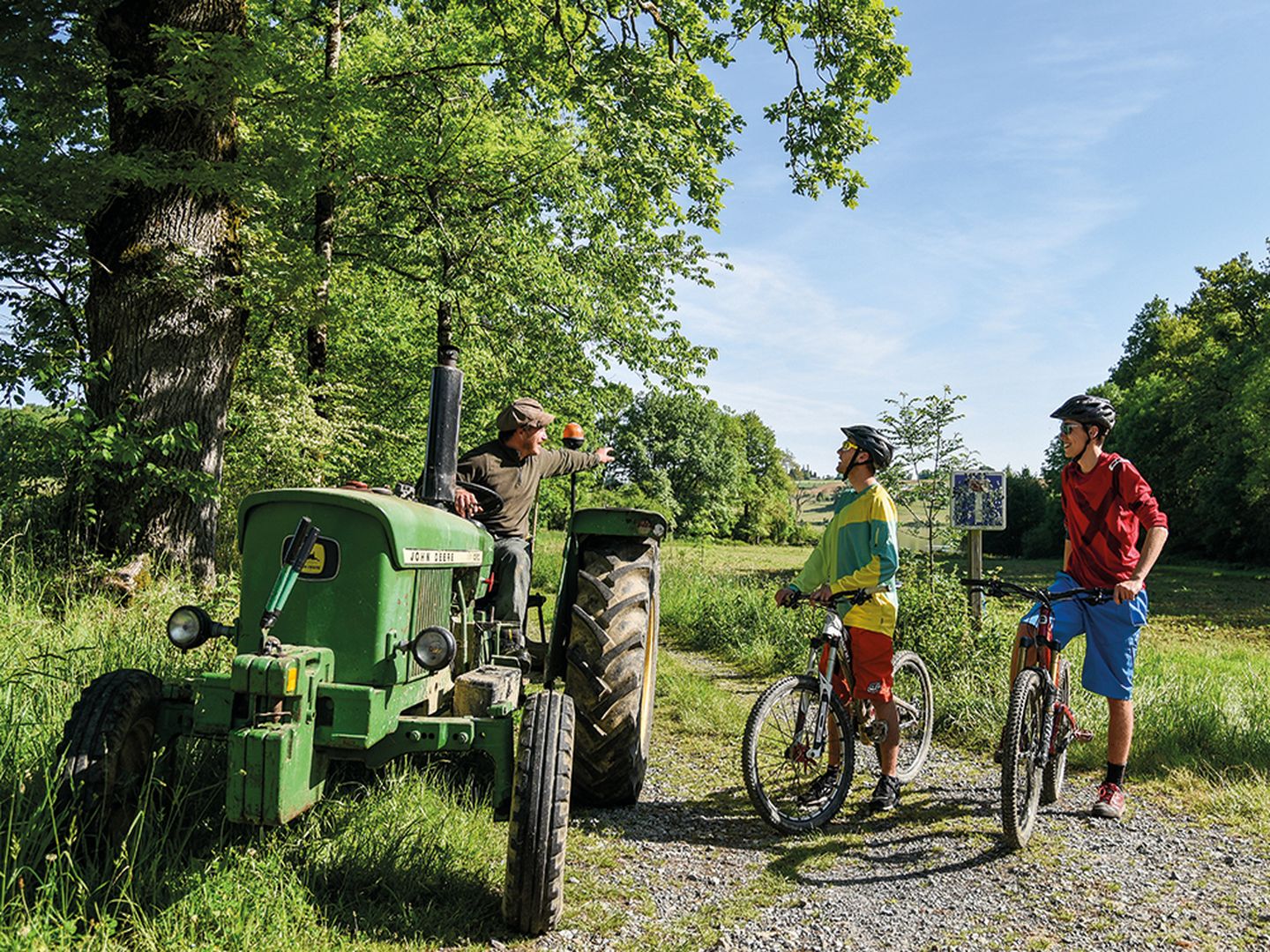 Maucor du Pont Long aux coteaux à VTT Maucor Nouvelle-Aquitaine