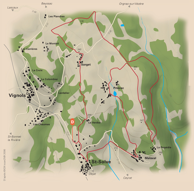 Les crêtes Saint-Solve Nouvelle-Aquitaine