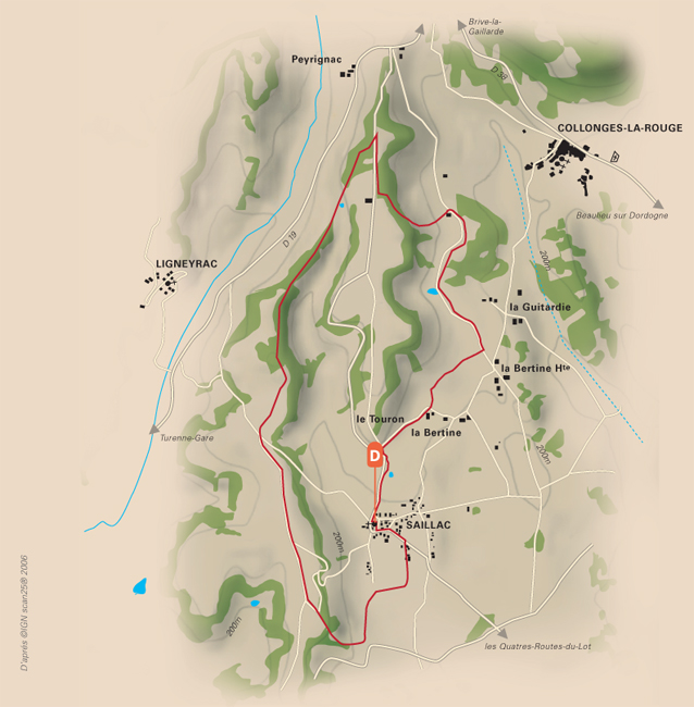 Les petites crêtes Saillac Nouvelle-Aquitaine