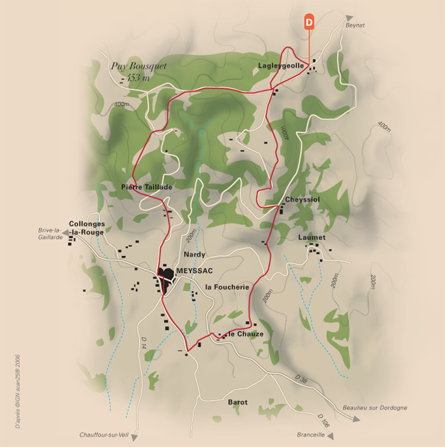 De Grès et de Calcaire Lagleygeolle Nouvelle-Aquitaine