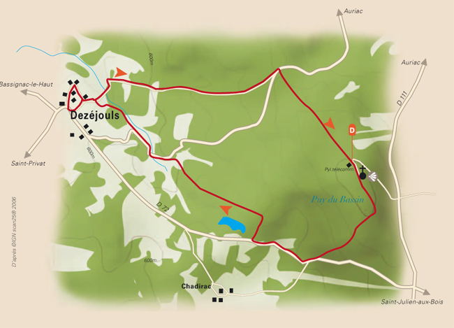 Le Puy du Bassin Auriac Nouvelle-Aquitaine
