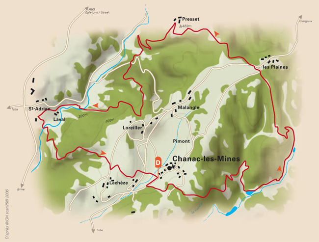 Entre Montane et St Bonnette Chanac-les-Mines Nouvelle-Aquitaine